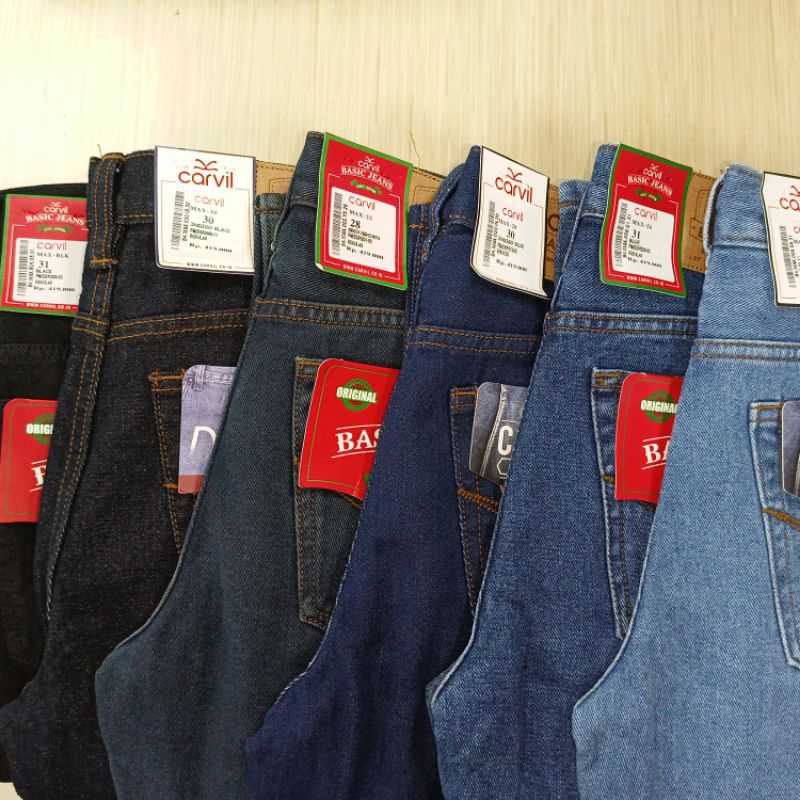 Celana Jeans Regular Carvil Original (Max)