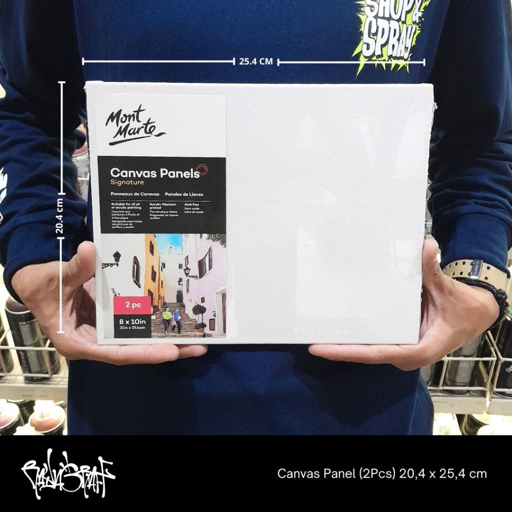 

Kanvas Lukis Panel Mont Marte Signature (8X10/10X12/12X16In)