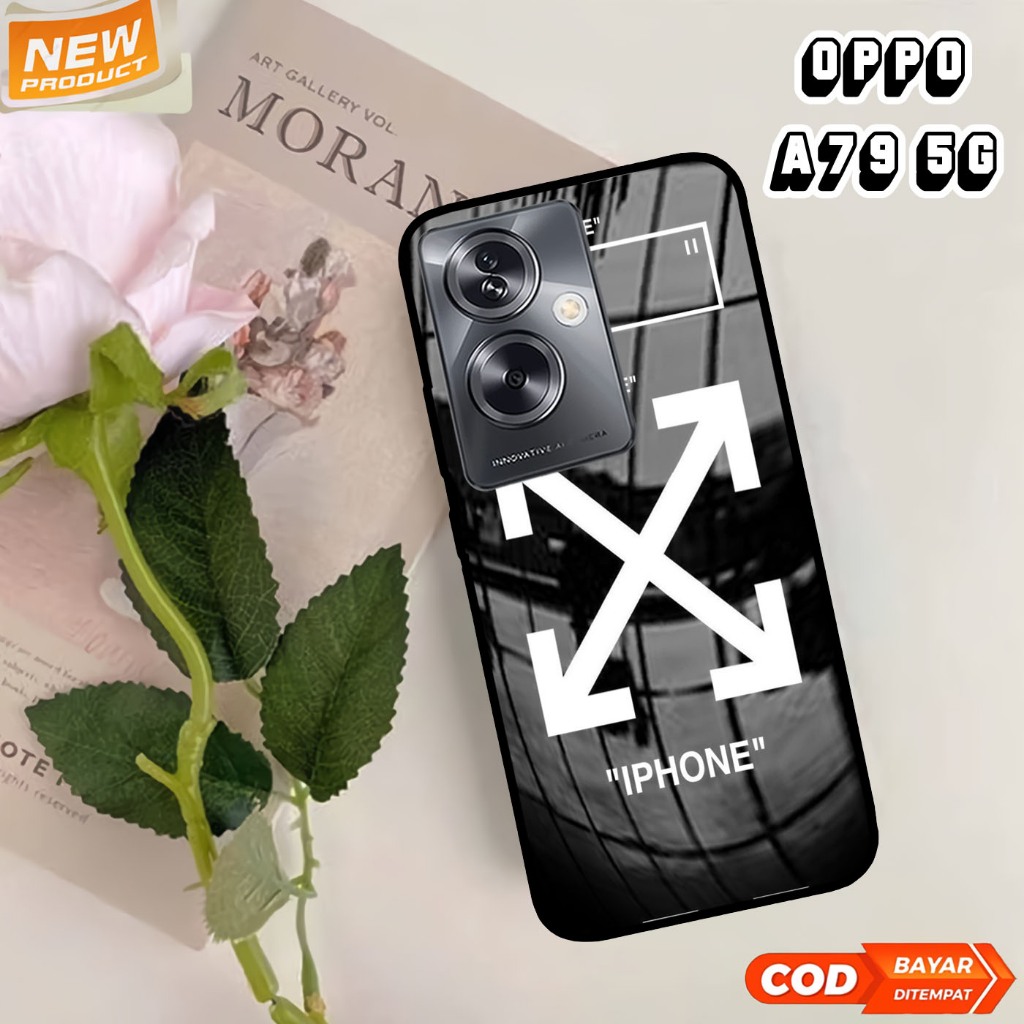 Softcase Glass Kaca Oppo A79 (T51)