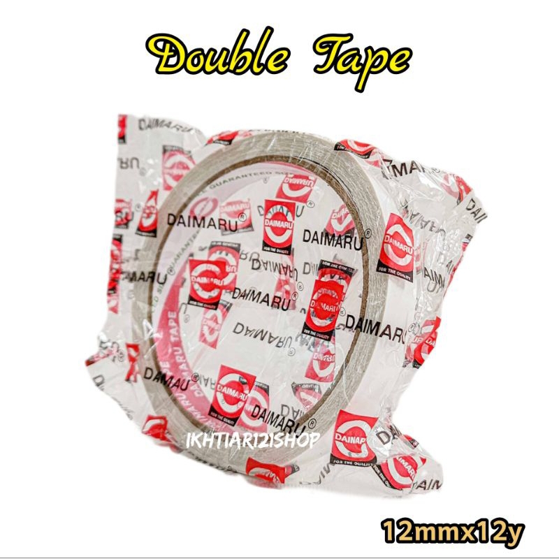 

Dobel Tip/Double Tape Daimaru Per pcs Roll Berkualitas