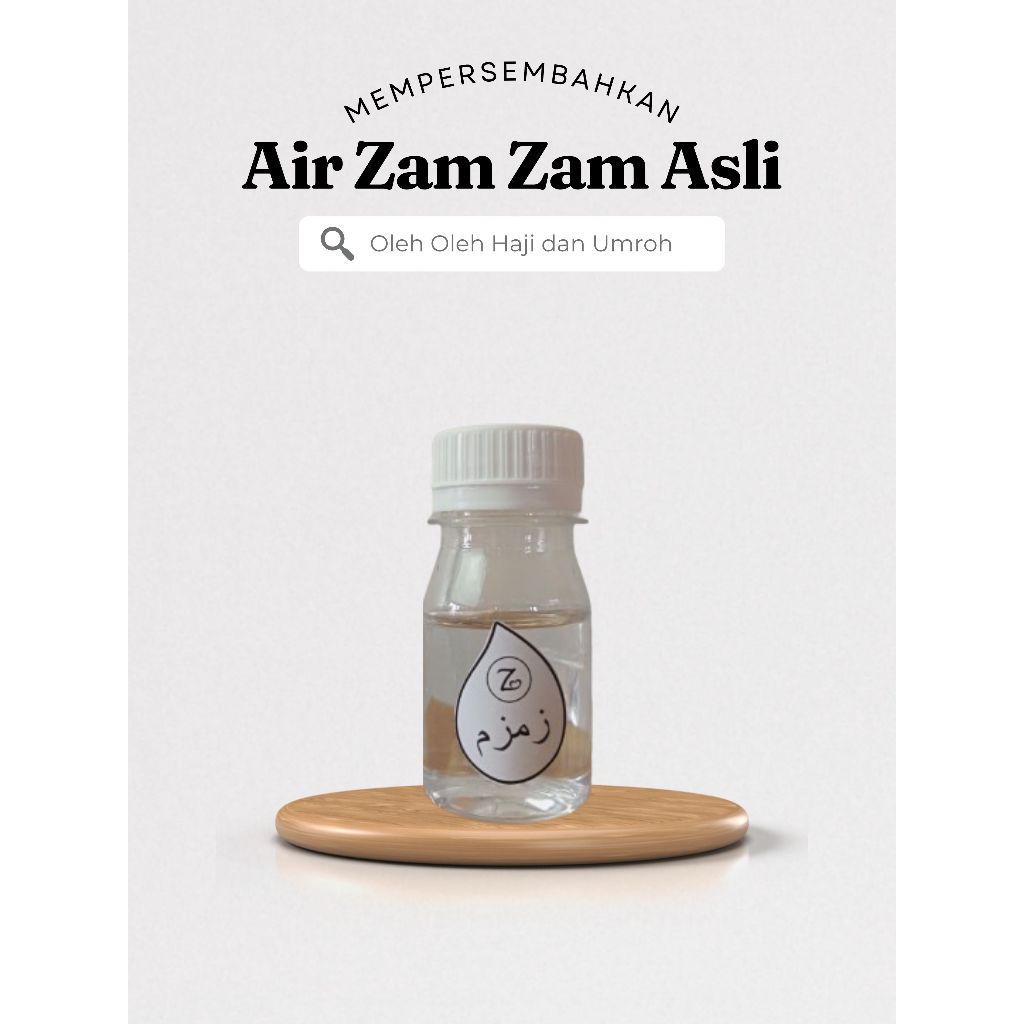 

ZENLUV SOUVENIR AIR ZAM ZAM OLEH OLEH HAJI UMROH UNIK PREMIUM GROSIR