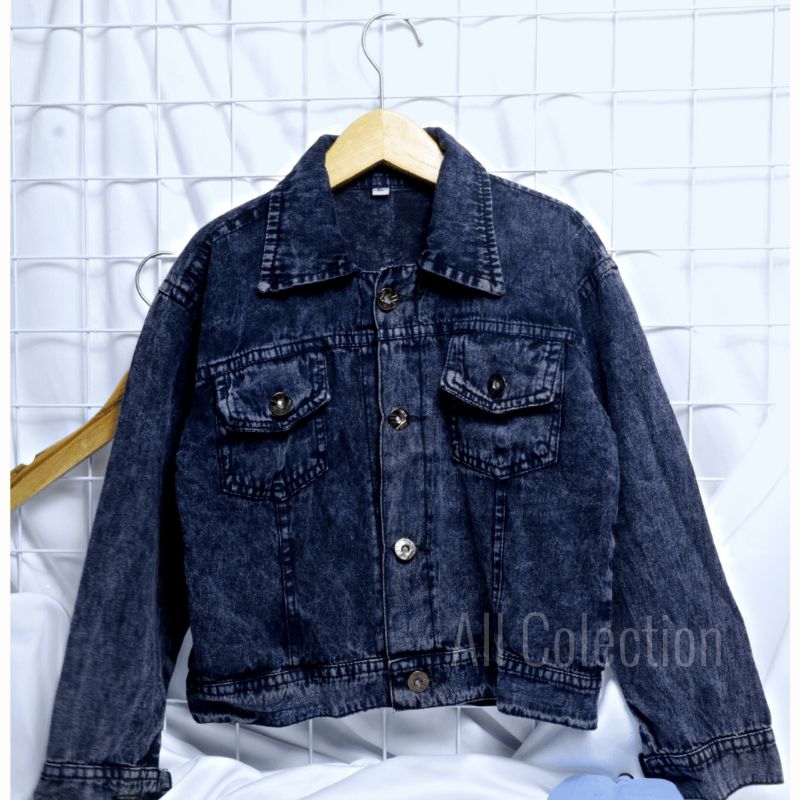 Jaket Jeans Anak Perempuan 1 - 10 tahun / Jaket Jeans Denim Anak Cowok
