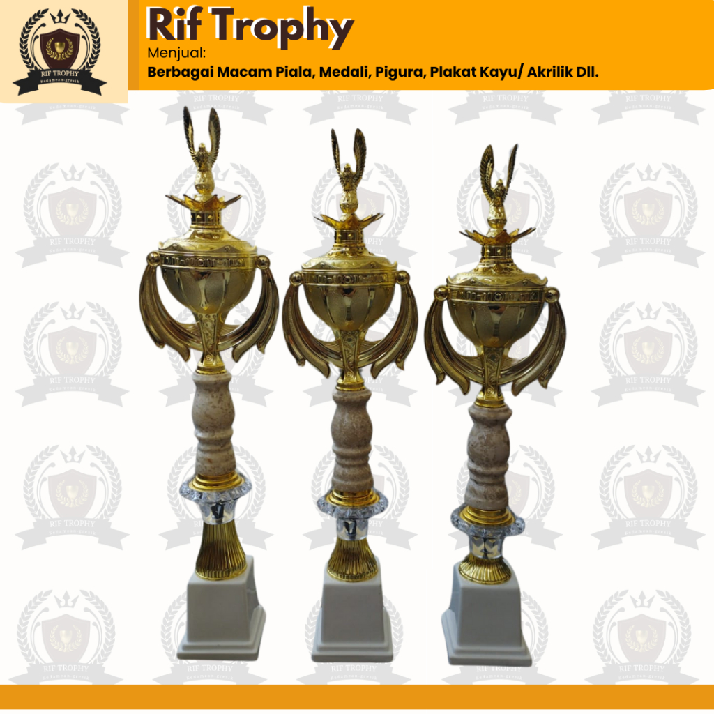 PIALA MERPATI| PIALA MARMER| 1 SET