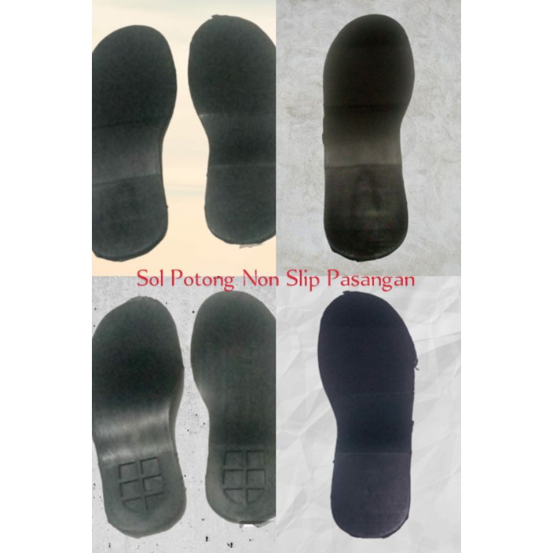 Sol/Bawahan Sandal/Sol Sandal Wanita Hak Non Slip/Per Pasang
