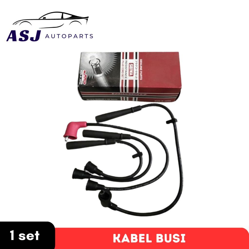 Kabel Busi Daihatsu Hijet Zebra S88 1.0 1000 cc 19901-87580 SEIWA JAPAN