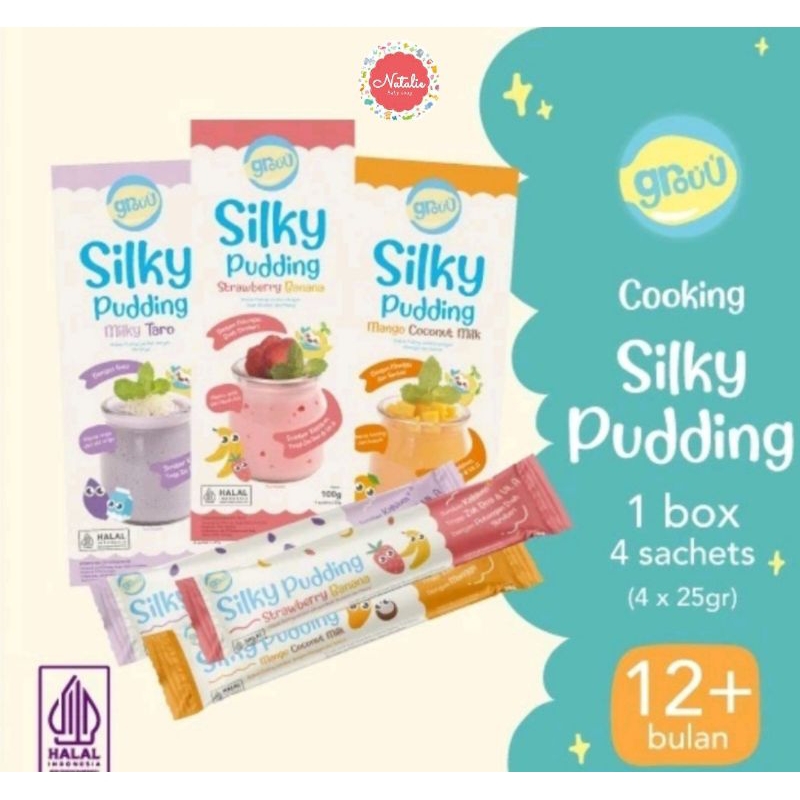 

GROUU Silky Pudding / Bubuk Pudding Lembut Mpasi 100gr