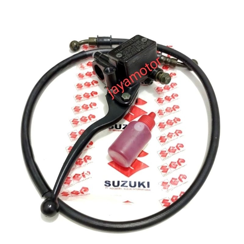 minyak rem+selang rem+master rem set depan Suzuki Rk cool 110