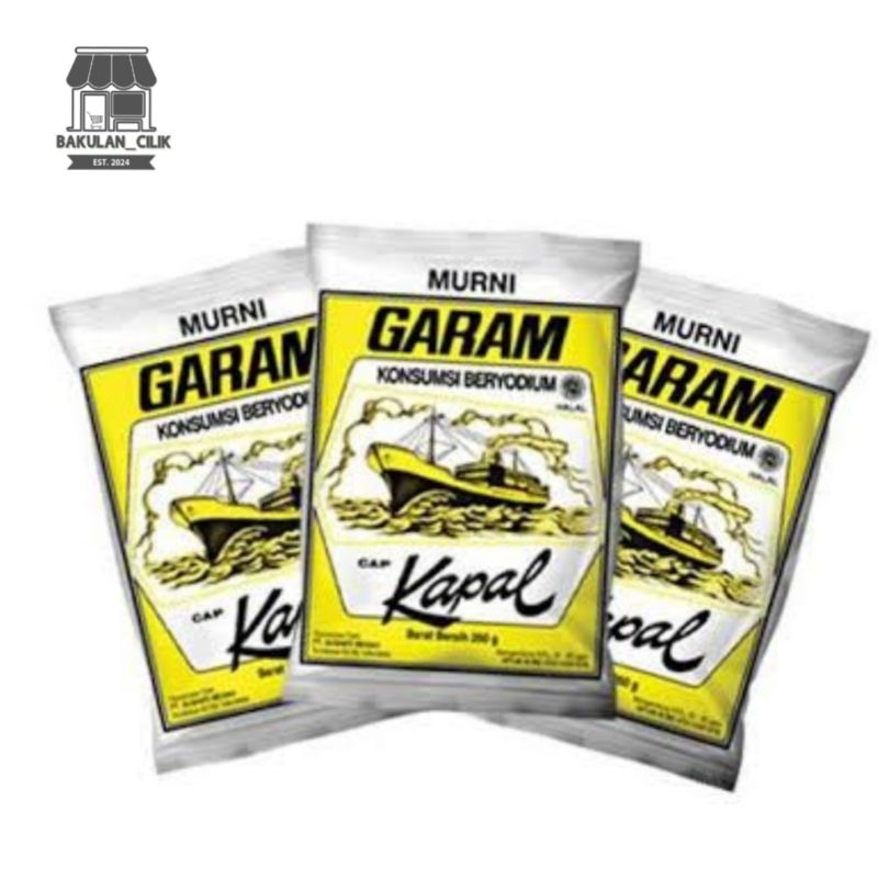 

Garam Beryodium Cap Kapal 250gr