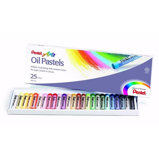 

Sale Crayon Oil Pastels Pentel 25 Warna