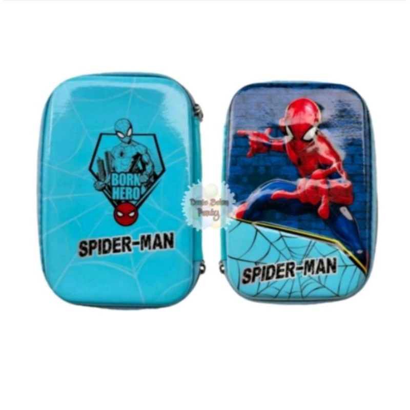 kotak pensil spiderman manchester ice crush ori ready