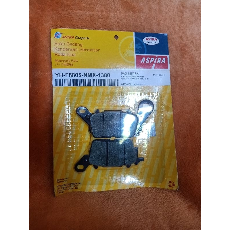 PAD SET FR KAMPAS REM CAKRAM NMAX,MIO M3,MX KING (FR) YH -F5805-NMX-1300 original