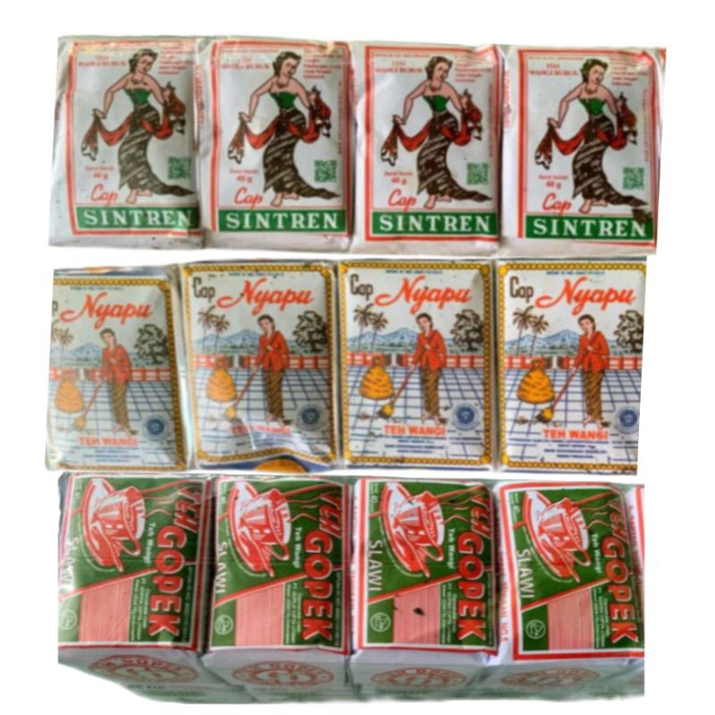 

24pcs Teh Solo Berkualitas ( 8pcs Teh Gopek,8pcs Teh Sintren,8pcs Teh Nyapu)