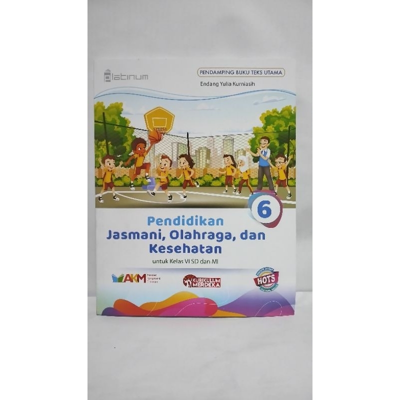 Buku Pjok SD 6 KSP (kurikulum merdeka) tiga serangkai