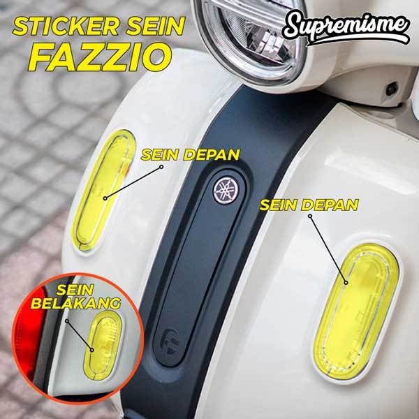 Stiker Lampu Sein Fazzio | Stiker Lampu Sein Fazzio | Stiker Pelindung Lampu Sein Fazzio