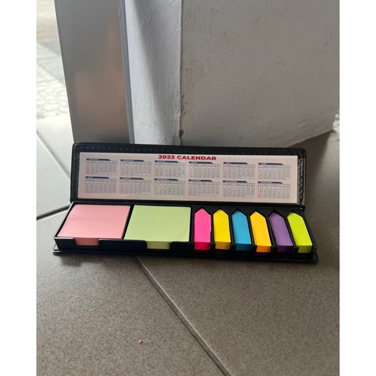 

Buku memo 31 notesbook post it sticky blocknote buku memo souvenir promosi kalender