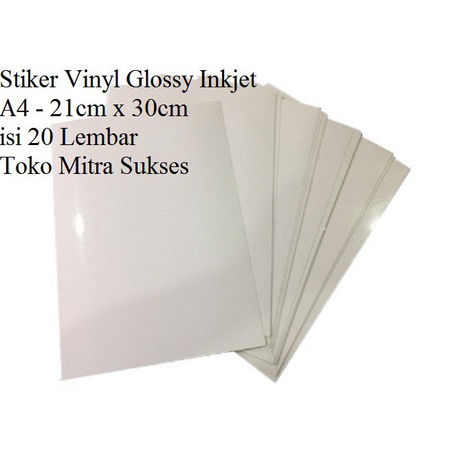 

Buruan Beli Stiker Vinyl Inkjet A4