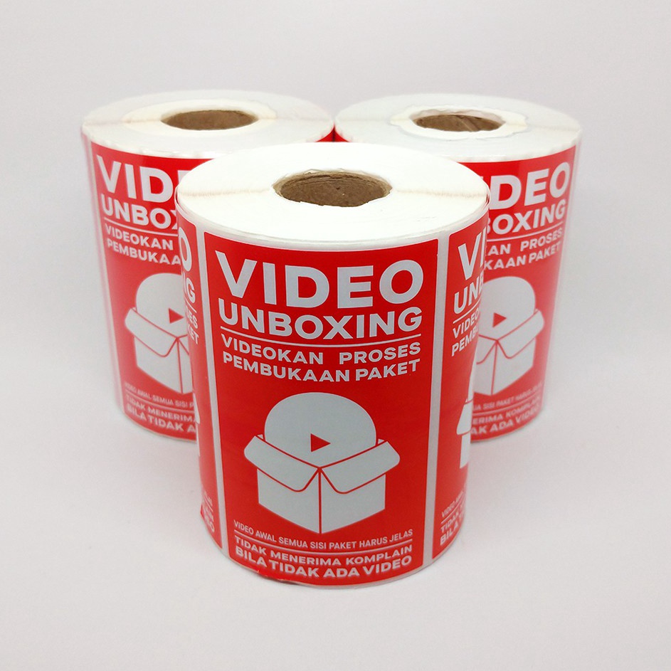 

Terjangkau Sticker Label Unboxing Stiker Pengiriman Online Shop 9 x 55 cm 1 roll 5 pcs