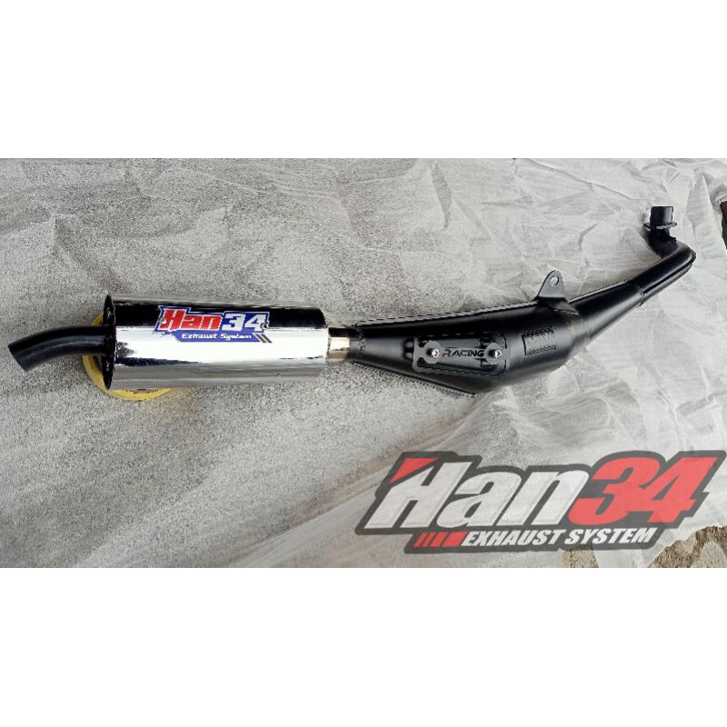 KNALPOT FIZR FORCE1 F1ZR AHM HAN34 STANDAR RACING SUARA PREPET