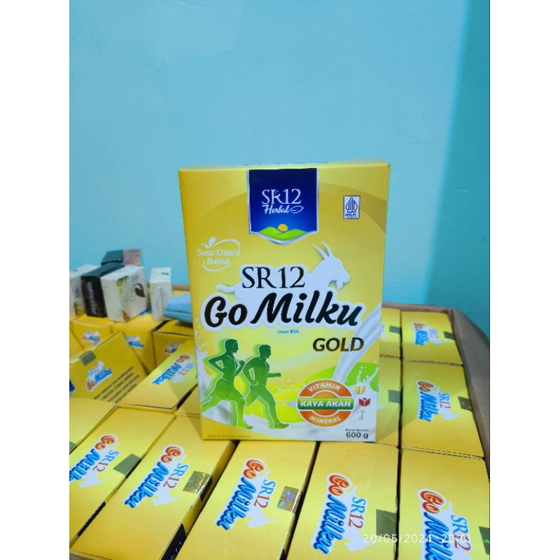 

GoMilku Susu kambing etawa Sr12 Gold 600gr