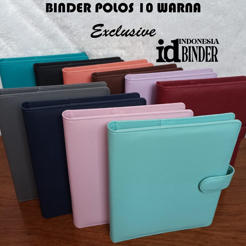 

BINDER POLOS EXCLUSIVE 12 WARNA PILIHAN A5 DAN B5