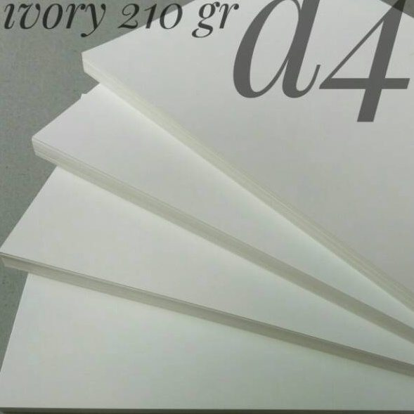 

5 Lembar Kes Ivory 21 Gsm Uk A4 21 cm X 297 cm