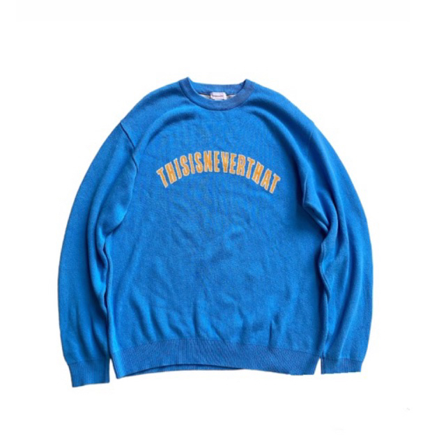 Knitwear This is never that