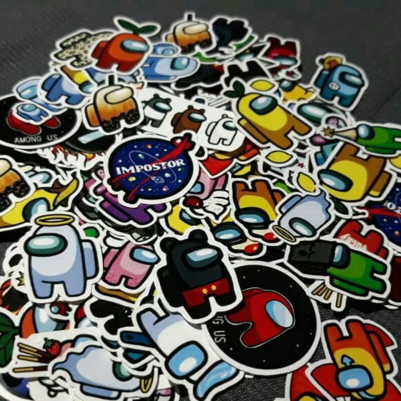 

60PCS+ STICKER 4MONG US | STIKER 4MONG US GAME | STICKER 4MONG US CHARACTER | STIKER KARAKTER AM0NG US