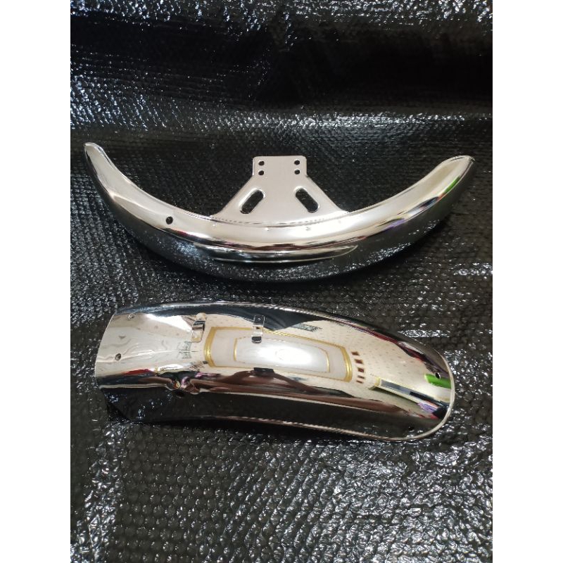 spakbor depan dan belakang RX KING RXS RX100 CHROME TEBAL KINCLONG