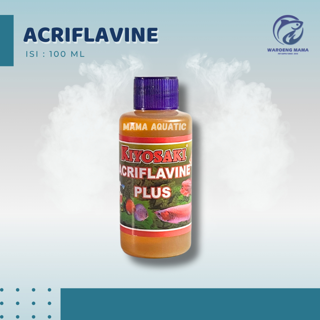 Obat kuning Acriflavine untuk ikan hias obat kuning ikan hias