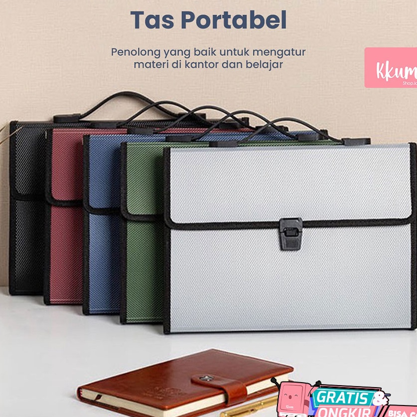 

Dokumen expanding file A4 Map harmonika 13 Sekat file dokumen PP