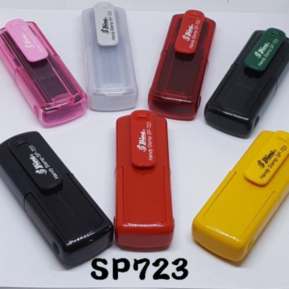 

Mewah handy stamp merk shiny type SP723 model stabillo bisa disematkan di kantong baju