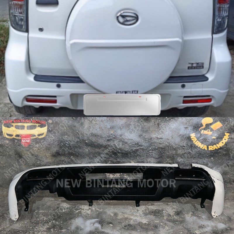 Bodykit belakang daihatsu terios tx adventure 2010 2013 original