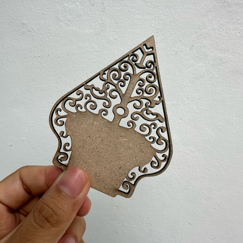 MDF CHIPBOARD GUNUNGAN WAYANG MAHAR / UKIRAN KAYU GUNUNGAN