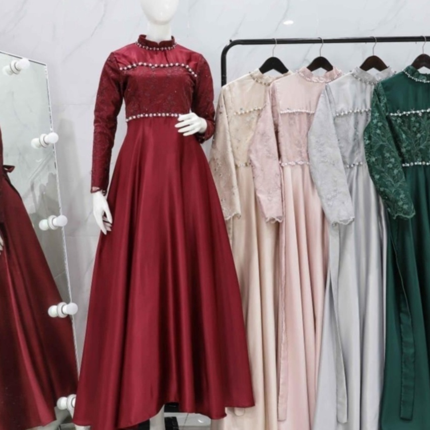 BestSeller GAMIS LOVE  LOVE GAMIS PESTA KEBAYA KAK WENI