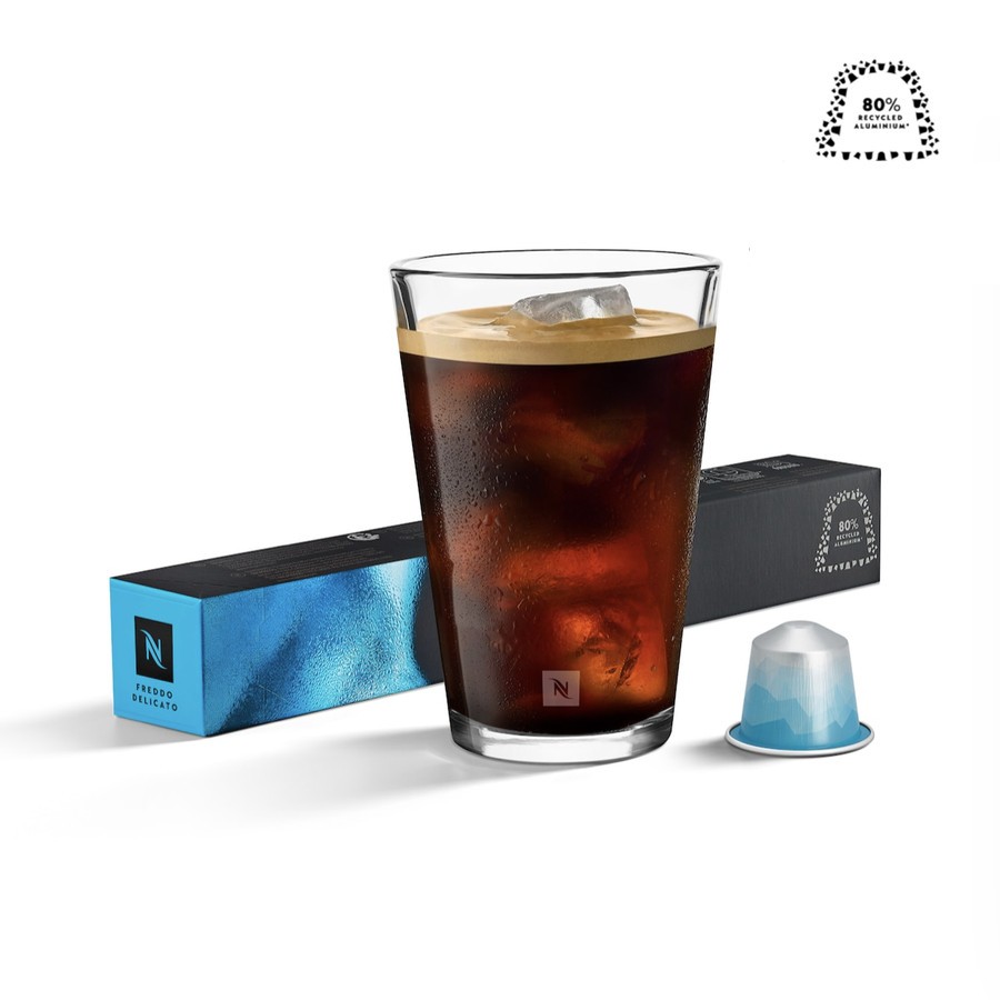 

Nespresso Freddo Delicato Limited Edition Coffee Capsule Capsule / Kapsul Kopi - 10 Capsules