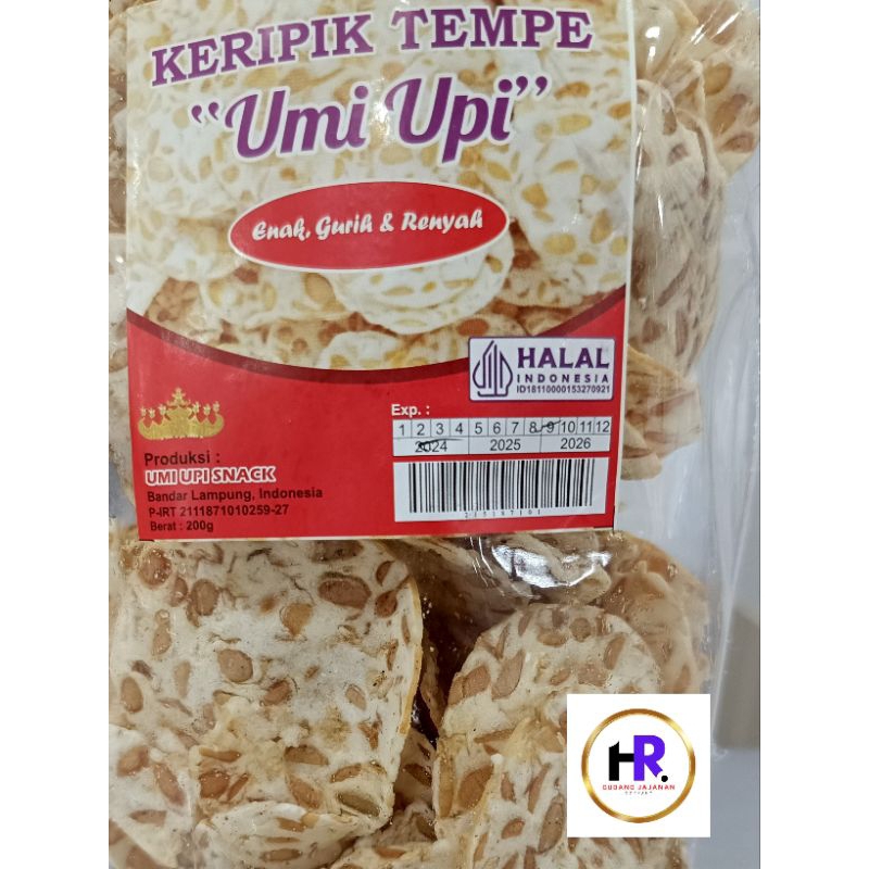 

keripik tempe / jajanan / snack / cemilan / makanan ringan