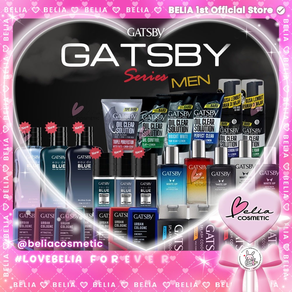 ❤ BELIA ❤ GATSBY Urban Cologne 125ml | Splash Cologne 175ml | Face Wash | Eau De Toilette | Long las