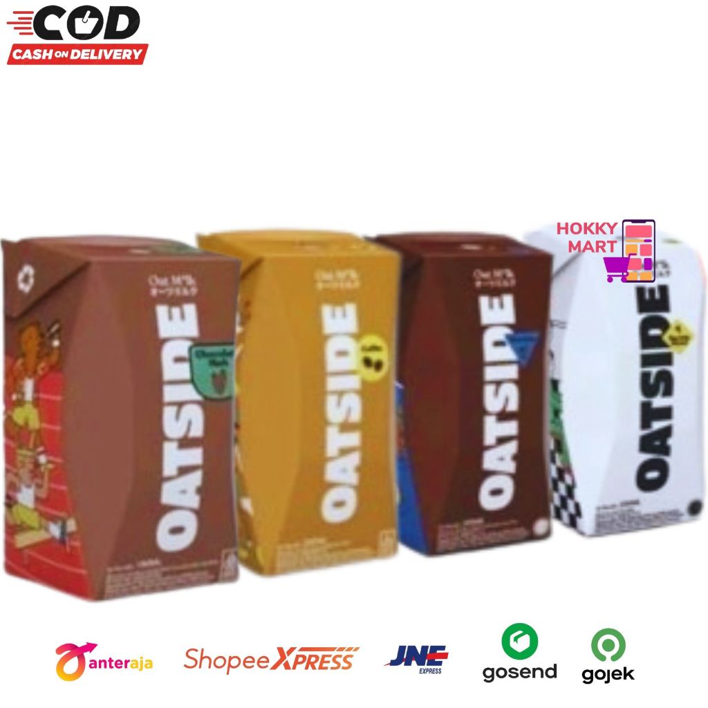 

[ HOKKY ] Oatside Barista Blend 200 ml Milk Chocolate Oat Coffee oat Choco Malt Susu Coklat Putih Original