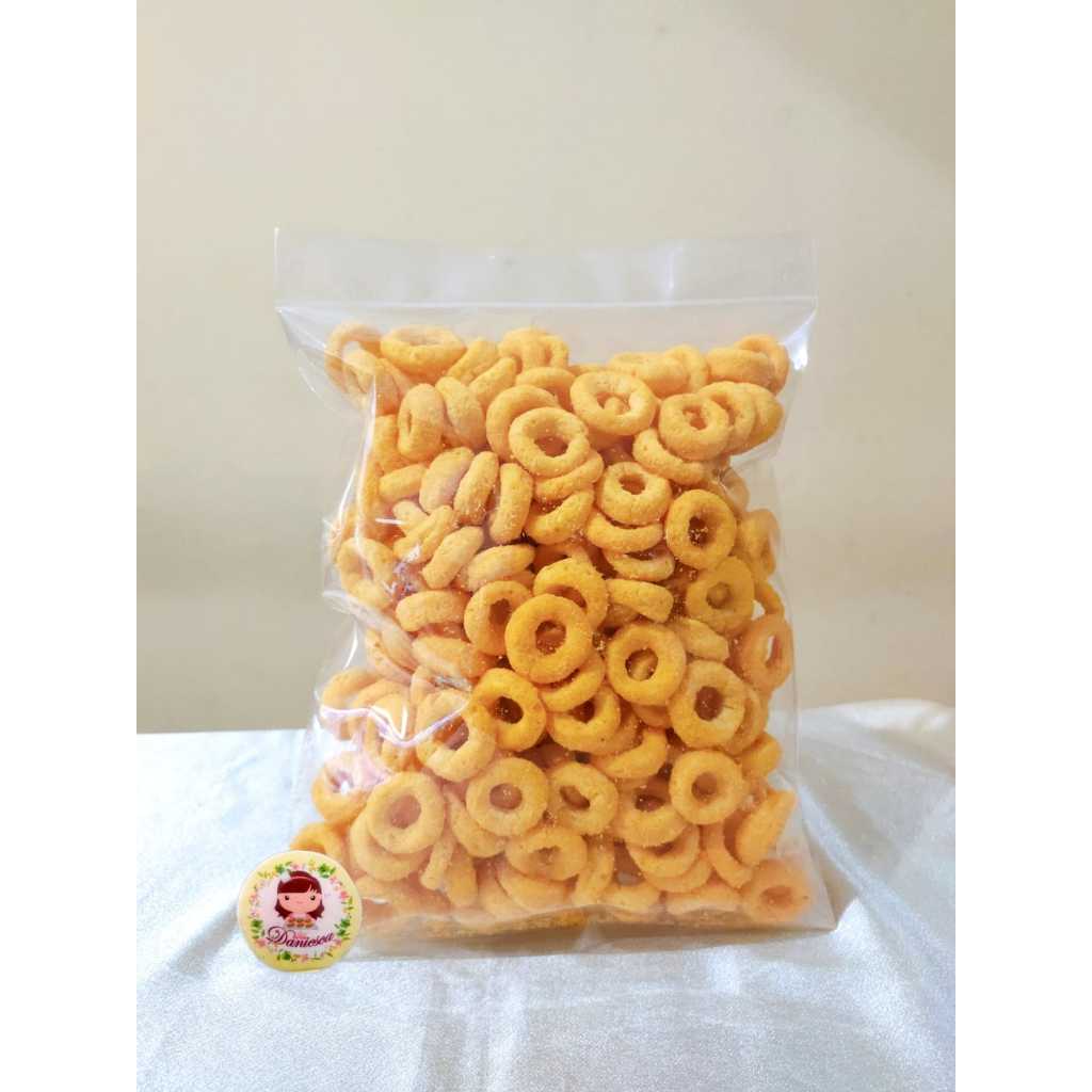 

.250gr Cheese Ring Snack Ring Rasa Keju (scp)