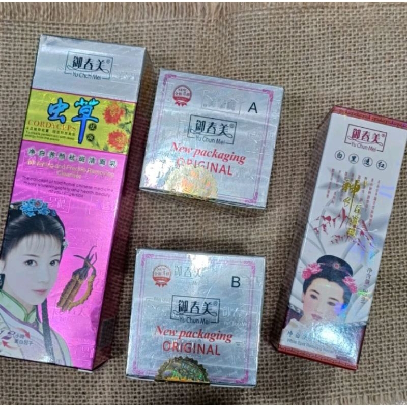 Yu Chun Mei / Cordyceps 1 paket lengkap Original
