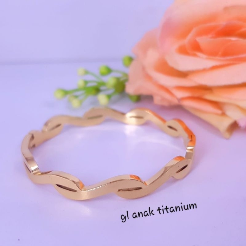 gelang tangan anak titanium super