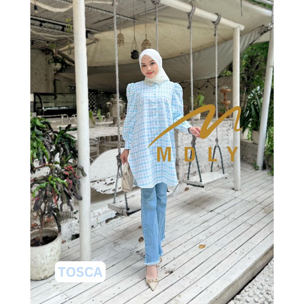 MDLY/LAUDY TUNIK BY MDLY /TUNIK MUSLIM/BAJU ATASAN WANITA/LAUDY SIGNATURE MDLY/KEMEJA TUNIK
