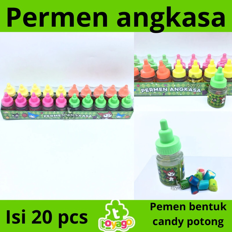 

Permen candy potong botol isi 20 pcs grosir murah