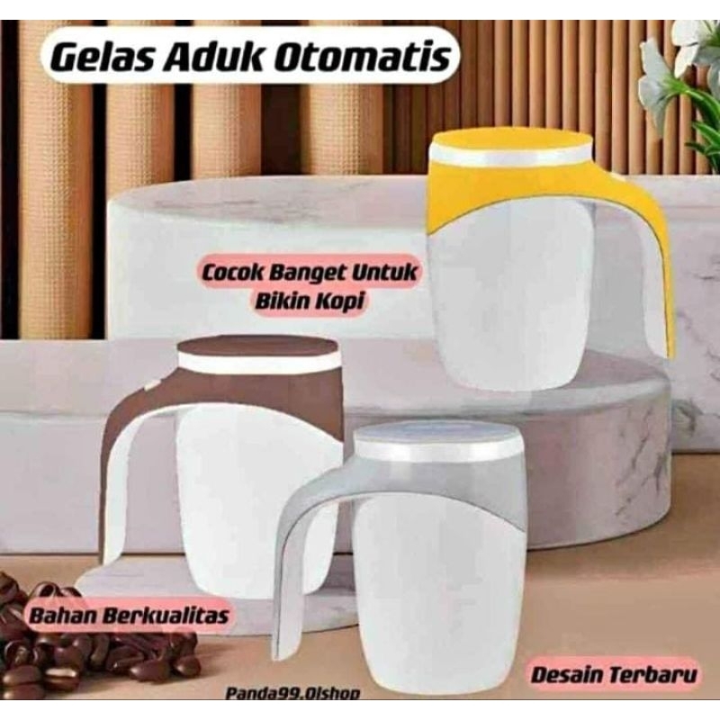 gelas aduk otomatis
