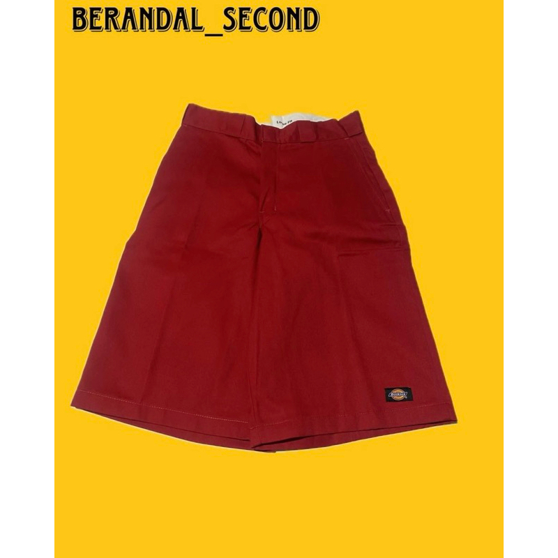 short pants Dickies cellpocket size30 merah