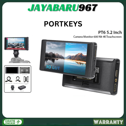 PORTKEYS PT6 5.2 INCH TOUCH SCREEN