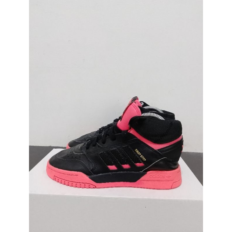 Sepatu Second Branded 4D1D45 Drop Step Hitam Size 36.Sneakers Pria Wanita