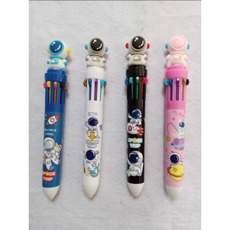 

1 pc pena/bolpoin/pulpen 10 warna motif astronot