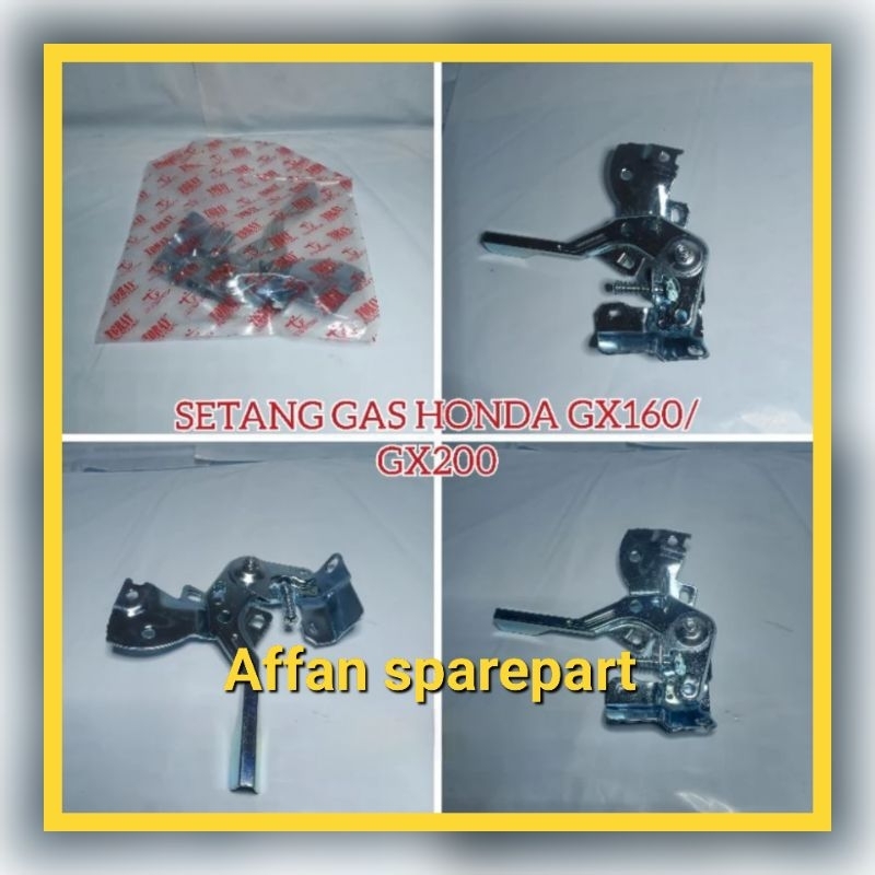 HANDLE GAS GX 160 , / GX 200 CONTROL ASSY GX 160 , / GX 200 TUAS GAS GX 160, / GX 200