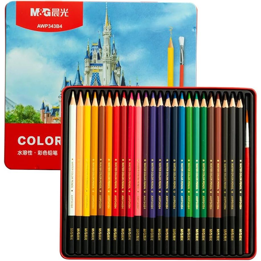 

M&G Water Color Pencil Isi 24 Warna / Pensil Warna M&G AWP343B4